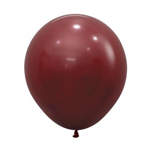 46cm Fashion Merlot Sempertex Latex Balloons #30222649 - Pack of 25