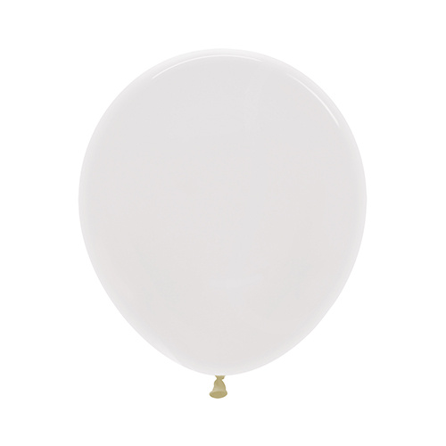 46cm Crystal Clear (390) Sempertex Latex Balloons #30222650 - Pack of 25