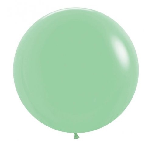 60cm Round Fashion Mint Green Decrotex Plain Latex #30222657 - Pack of 3