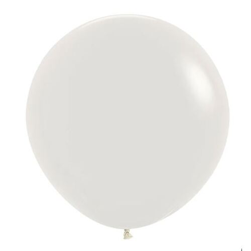 60cm Pastel Dusk Cream Decrotex Latex Balloons #30222677 - Pack of 3 TEMPORARILY UNAVAILABLE