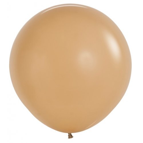 60cm Fashion Latte Sempertex Latex Balloons #30222678 - Pack of 3