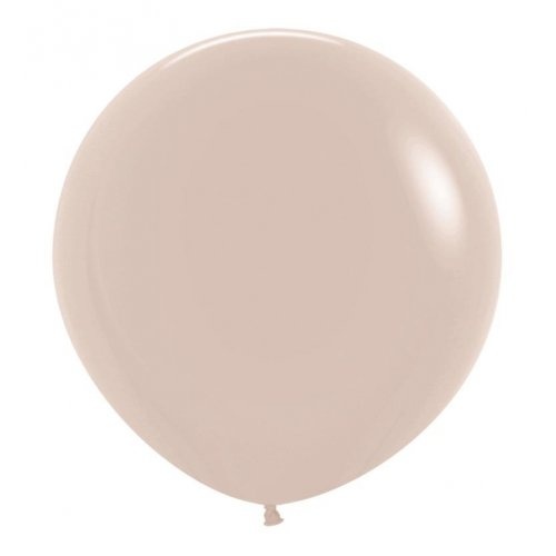 60cm Fashion White Sand Decrotex Latex Balloons #30222687 - Pack of 3 TEMPORARILY UNAVAILABLE
