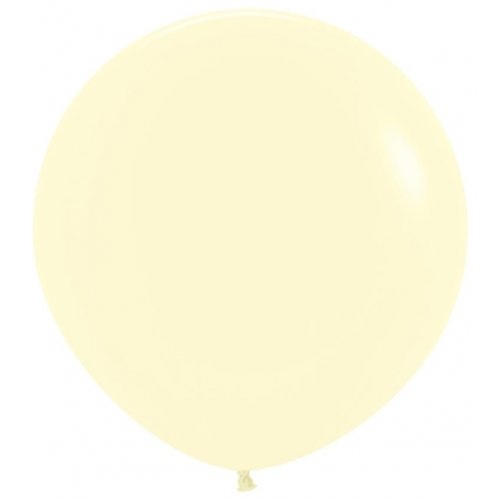 90cm Matte Pastel Yellow Decrotex Plain Latex #30222751 - Pack of 3 