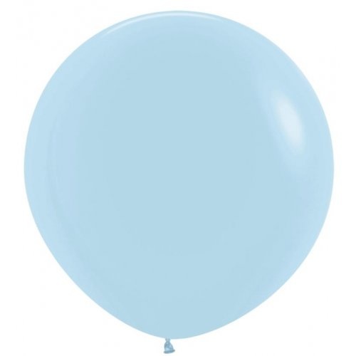 90cm Matte Pastel Blue Decrotex Plain Latex #30222753- Pack of 3 