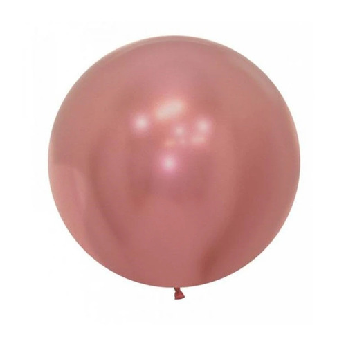 60cm Round Reflex Pink Decrotex Plain Latex #30222805 - Pack of 3 TEMPORARILY UNAVAILABLE