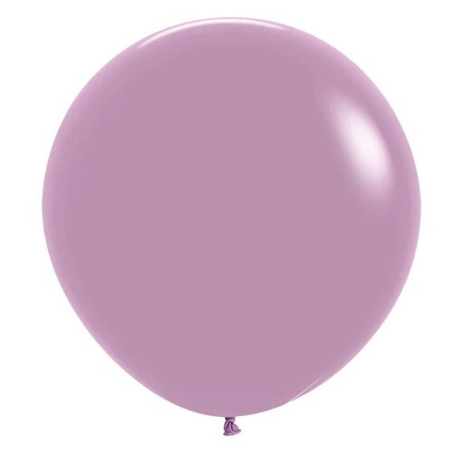 60cm Pastel Dusk Lavender Decrotex Latex Balloons #30222820 - Pack of 3 