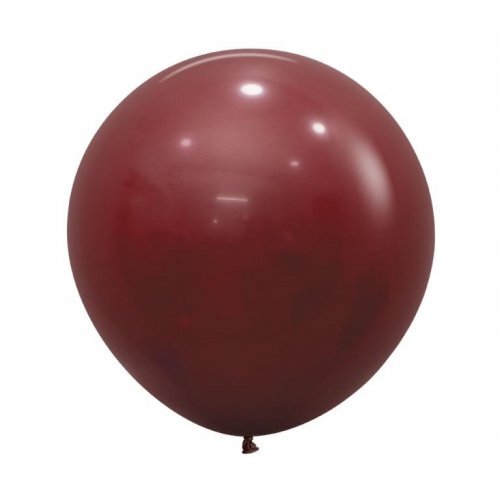 60cm Fashion Merlot Sempertex Latex Balloons #30222824 - Pack of 3