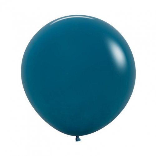 60cm Fashion Deep Teal Sempertex Latex Balloons #30222827 - Pack of 3