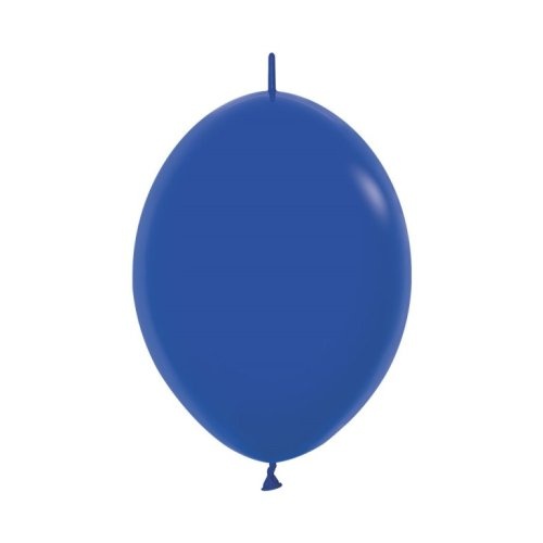 30cm Fashion Royal Blue Link-O-Loons Latex Balloons #30223116 - Pack of 50 