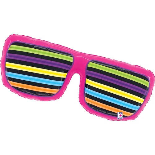 79cm Shape Neon Shades Foil Balloon #3025379P - Each (Pkgd.) 