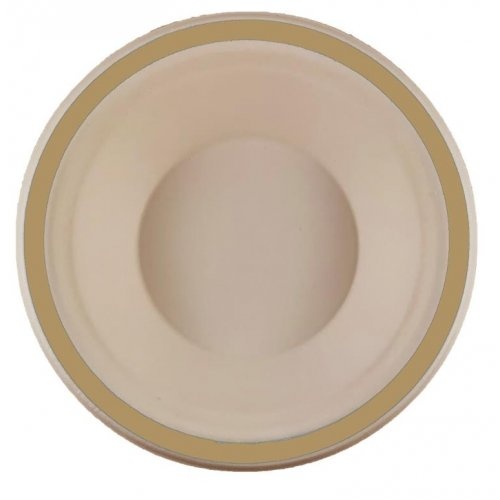 Sugarcane Bowl Gold #30400311 - 10Pk (Pkgd.)