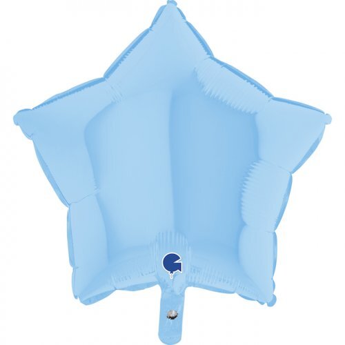 45cm Star Foil Matte Blue #30G192M00B - Each (Pkgd.) 