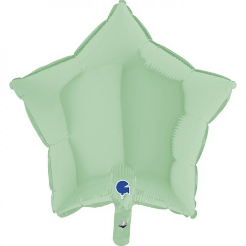 45cm Star Foil Matte Green #30G192M01GR - Each (Pkgd.)
