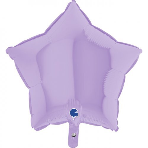 45cm Star Foil Matte Lilac #30G192M02L - Each (Pkgd.)