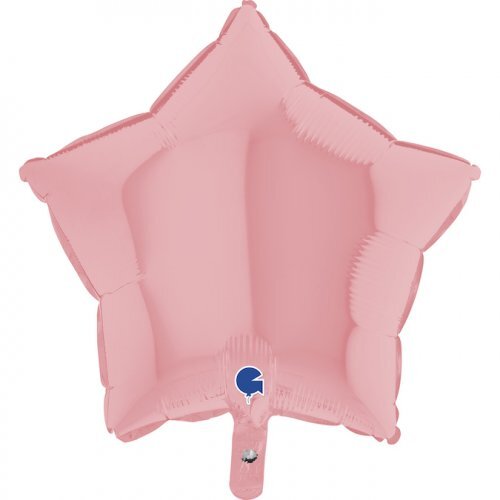 45cm Star Foil Matte Pink #30G192M03PK - Each (Pkgd.)  TEMPORARILY UNAVAILABLE