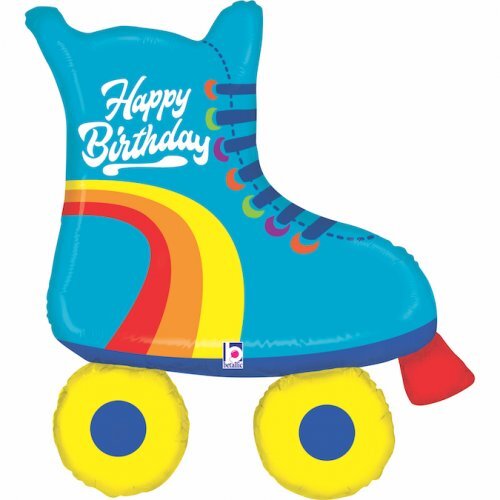 100cm Shape Foil Birthday Roller Skate #30G35865 - Each (Pkgd.)
