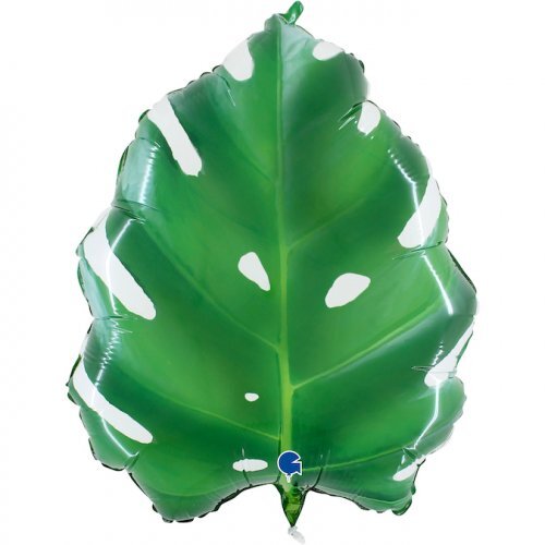 58cm Shape Foil Tropical Leaf #30G72040WE - Each (Pkgd.)