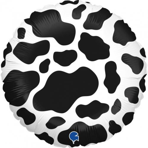 45cm Round Moo Moo Foil Balloon #30G78085 - Each (Pkgd.) 