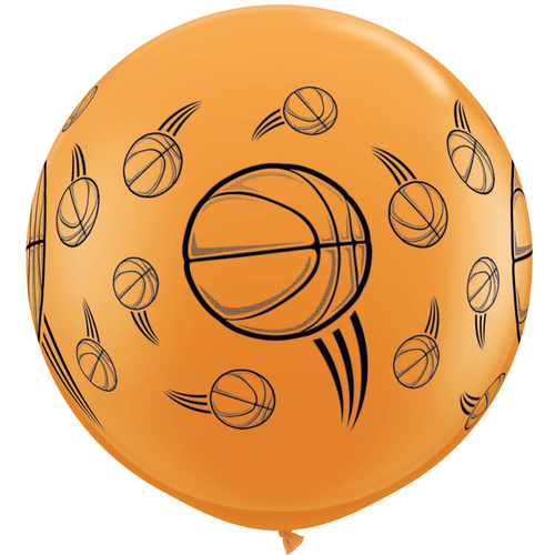 90cm Round Orange Basketball Wrap #31332 - Pack of 2 SPECIAL ORDER ITEM