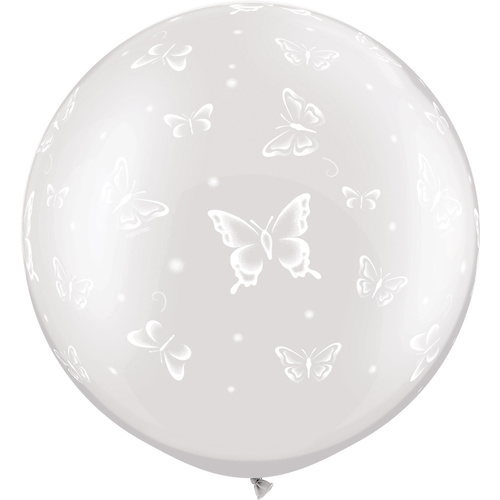 90cm Round Diamond Clear Butterflies-A-Round #31505 - Pack of 2 SPECIAL ORDER ITEM TEMPORARILY UNAVAILABLE