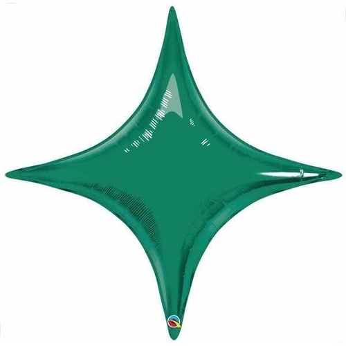 100cm Shape Foil Starpoint Emerald Green #31871 - Each (Unpkgd.) SPECIAL ORDER ITEM