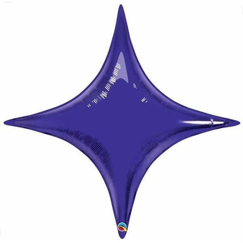 100cm Shape  Foil Starpoint Quartz Purple #31873 - Each (Unpkgd.) SPECIAL ORDER ITEM