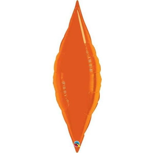 68cm Taper Orange Plain Foil #33125 - Each (Unpkgd.) SPECIAL ORDER ITEM