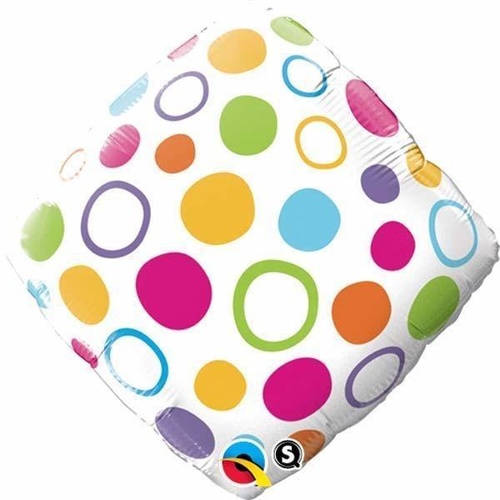 45cm Diamond Foil Polka Dots Accent Patterns #34410 - Each (Pkgd.) SPECIAL ORDER ITEM