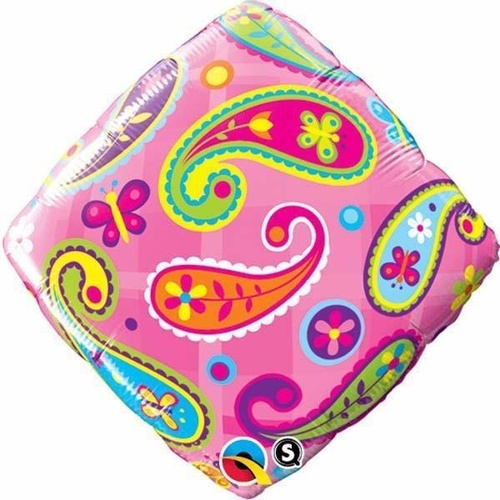 45cm Diamond Foil Paisley Accent Patterns #34418 - Each (Pkgd.) SPECIAL ORDER ITEM