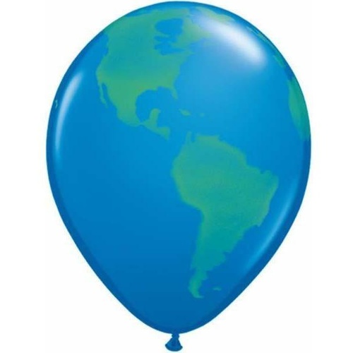 28cm Round Dark Blue Globe #3708025 - Pack of 25