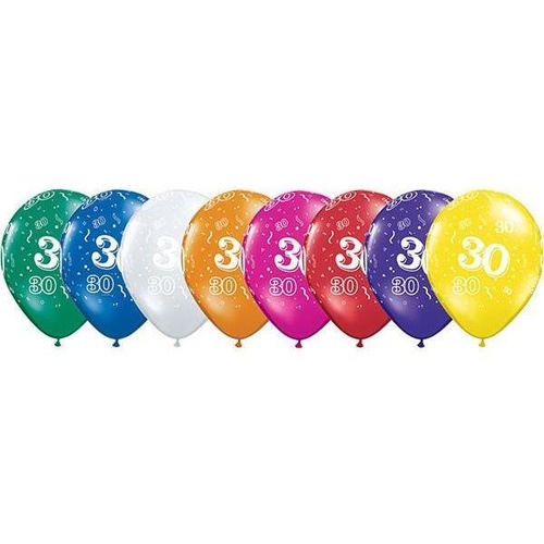 28cm Round Jewel Assorted 30-A-Round #3711025 - Pack of 25 TEMPORARILY UNAVAILABLE