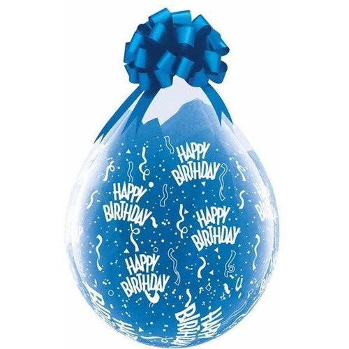 45cm Round Diamond Clear Birthday-A-Round #37548 - Pack of 25 