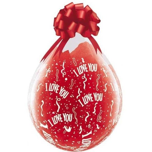 45cm Round Diamond Clear I Love You-A-Round #37549 - Pack of 25 TEMPORARILY UNAVAILABLE