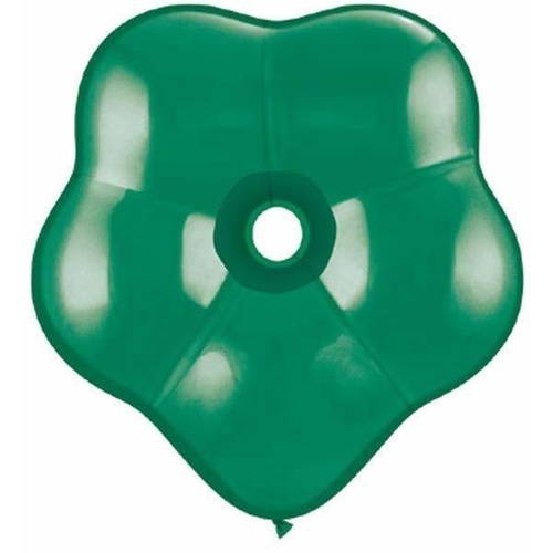 15cm Blossom Emerald Green Qualatex Plain Latex Blossom #37679 - Pack of 50 SPECIAL ORDER ITEM