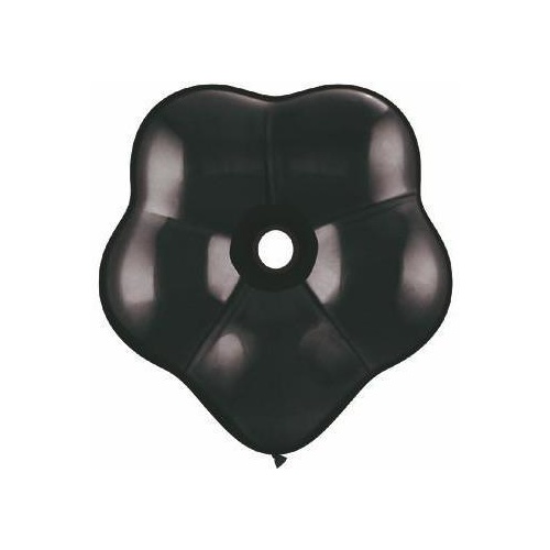 40cm Blossom Onyx Black Qualatex Plain Latex Blossom #37810 - Pack of 25 SPECIAL ORDER ITEM