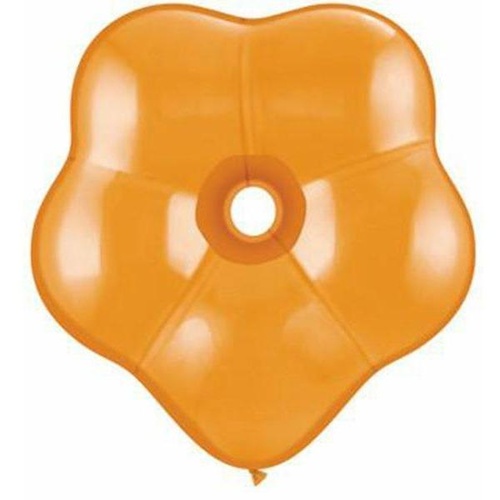 40cm Blossom Mandarin Orange Qualatex Plain Latex Blossom #37814 - Pack of 25 SPECIAL ORDER ITEM