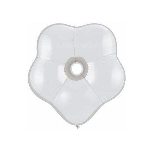 40cm Blossom Diamond Clear Qualatex Plain Latex Blossom #37815 - Pack of 25 SPECIAL ORDER ITEM