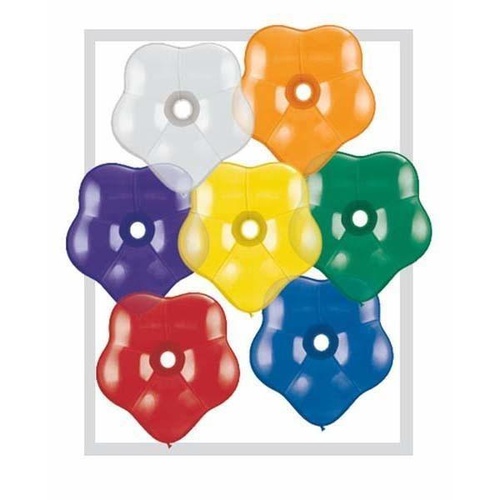 40cm Blossom Jewel Assorted Qualatex Plain Latex Blossom #39755 - Pack of 50 SPECIAL ORDER ITEM