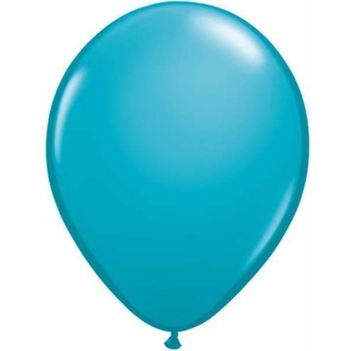 28cm Round Tropical Teal Qualatex Plain Latex #39796 - Pack of 25 TEMPORARILY UNAVAILABLE