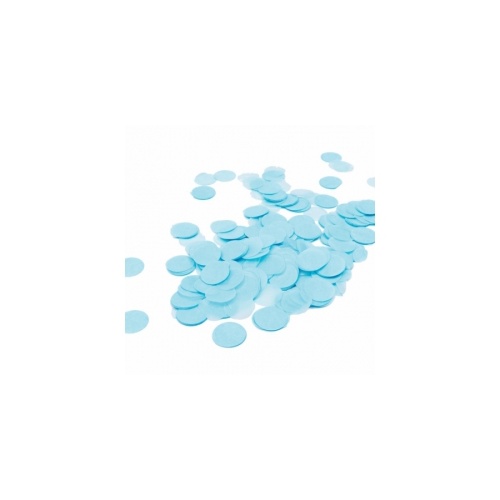 Paper Party Confetti Round Pastel Blue 2cm 15g #400013 - Each (Pkgd.)