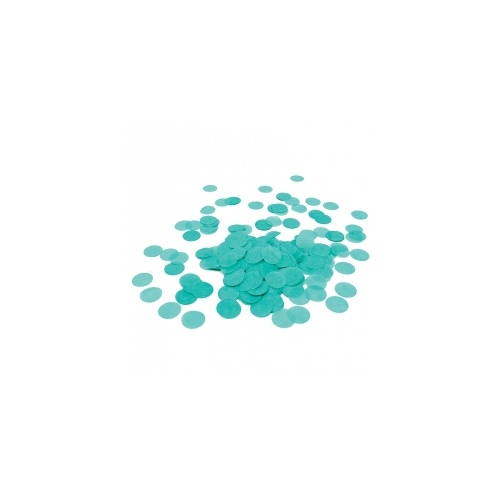 Paper Party Confetti Round Classic Turquoise 2cm 15g #400016 - Each (Pkgd.)