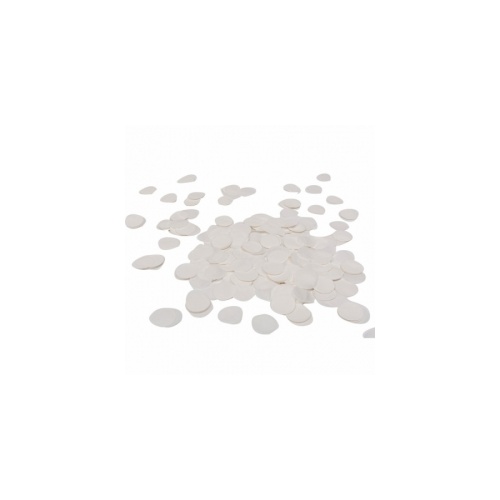 Paper Party Confetti Round White 2cm 15g #400018 - Each (Pkgd.)