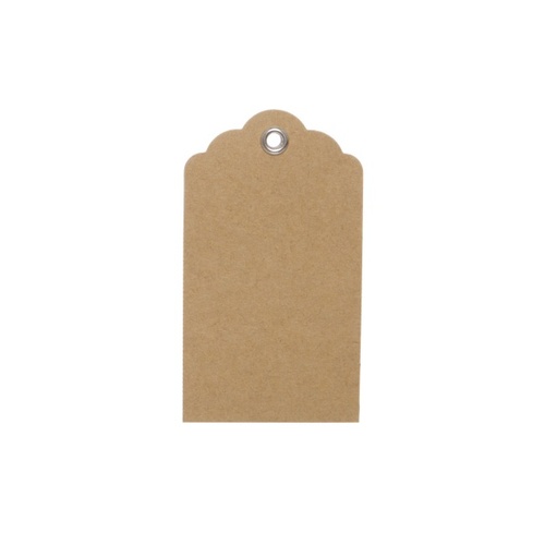 Hanging Gift Tags Natural Brown Kraft #40001BR Pack of 20