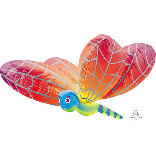Shape Dragonfly Foil Balloon #4008827 - Each (Pkgd.)