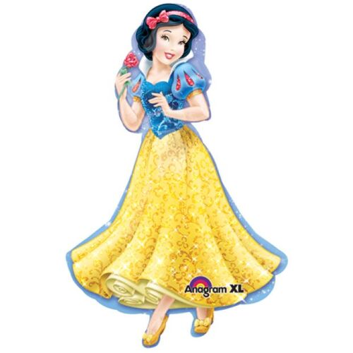93cm Licensed SuperShape Disney Princess Snow White Foil Balloon #4028474 - Each (Pkgd.)