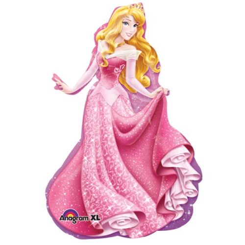 86cm Licensed SuperShape Princess Sleeping Beauty Foil Balloon #4028475 - Each (Pkgd.)