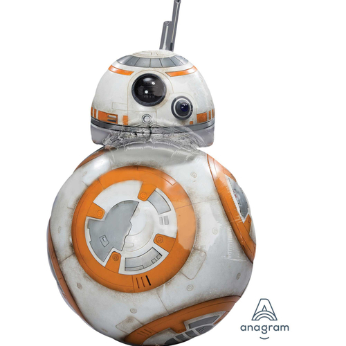 83cm Licensed SuperShape Star Wars The Force Awakens BB8 Foil Balloon #4031621 - Each (Pkgd.)