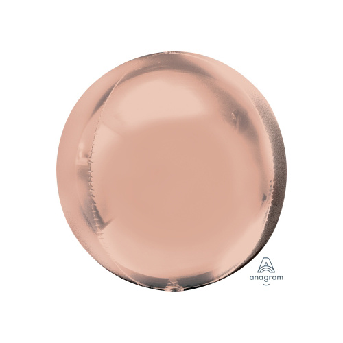 Orbz Rose Gold Foil Balloon 40cm #4036181 - Each (Pkgd.)