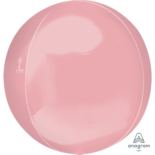 Orbz Pastel Pink Foil Balloon 40cm #4039112 - Each (Pkgd.) 