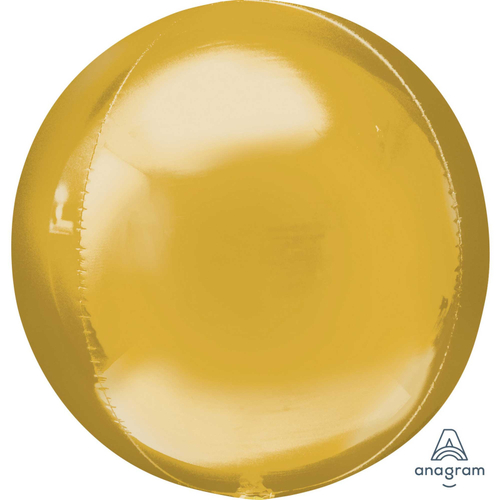 Orbz Jumbo XL Gold Foil Balloon 53cm #4039473 - Pack of 3 (Pkgd.)